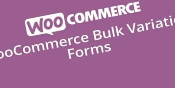 WooCommerce Bulk Variation Forms
