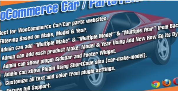 WooCommerce Car/Parts Filter Plugin