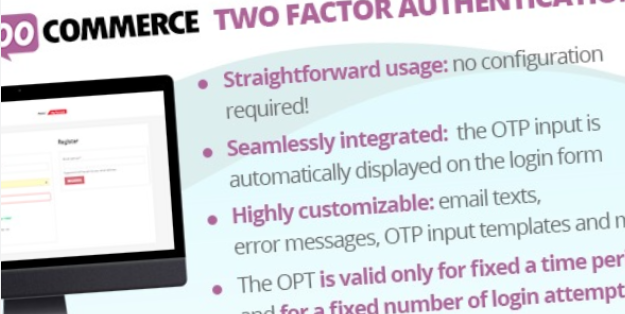 WooCommerce Two Factor Authentication